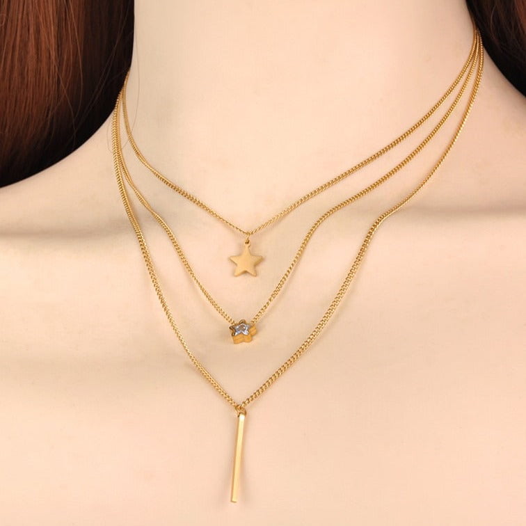 Raiganj Necklace - ANN VOYAGE