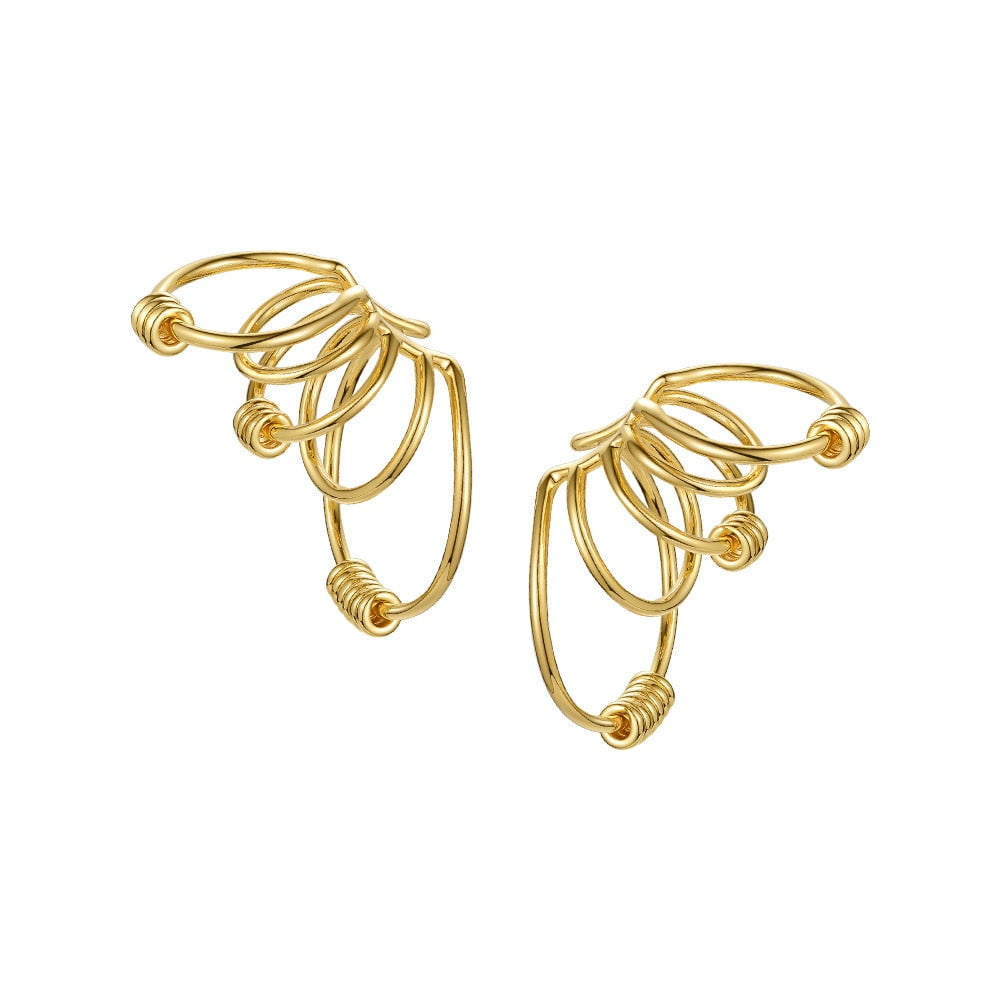 Trondheim Clip - On Earrings - ANN VOYAGE