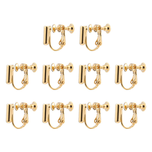 Earring Converters, Pierced to Clip on Earrings, Earrings Adapters, Bridal  Clip on Earrings, Gold/silver/rose GOLD 