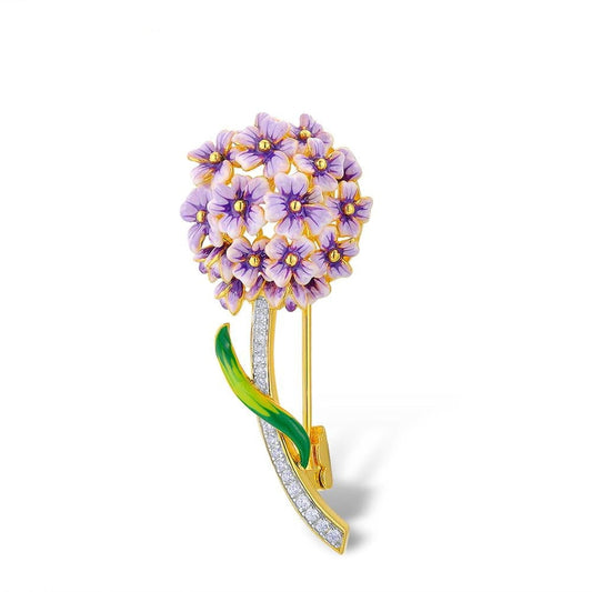 Karditsa Brooch - ANN VOYAGE