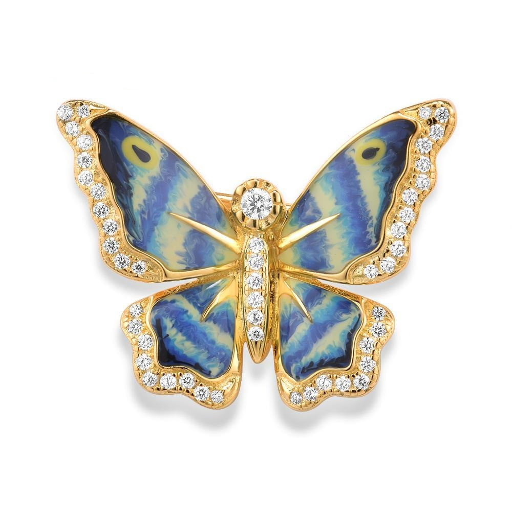 Slivnitsa Brooch - ANN VOYAGE