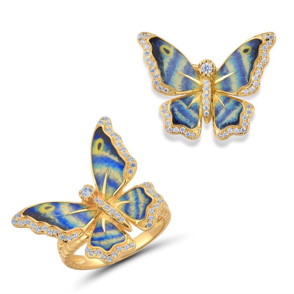 Slivnitsa Brooch - ANN VOYAGE