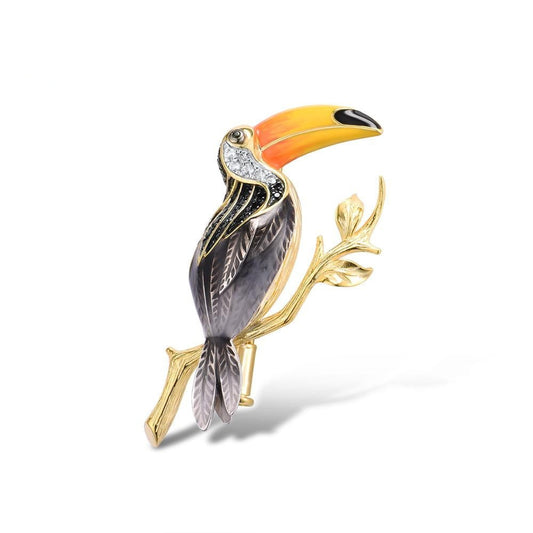 Chalco Brooch - ANN VOYAGE