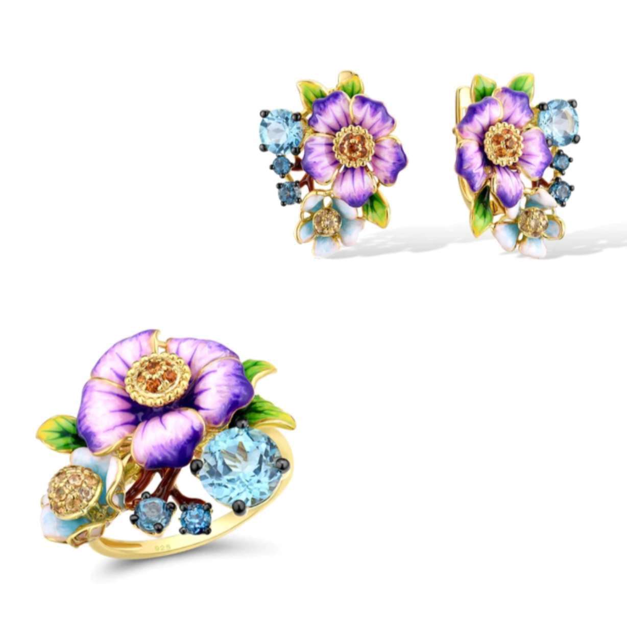 Abington Dangle Earrings - ANN VOYAGE