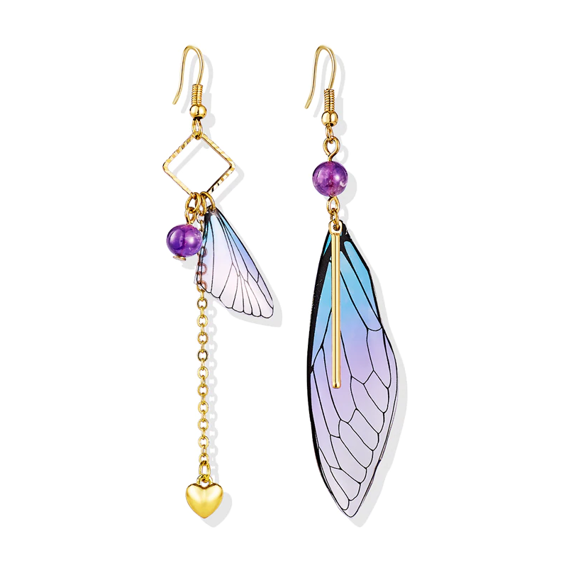 Butterfly Wings Threader Earrings – Shop Lune Global Private Limited