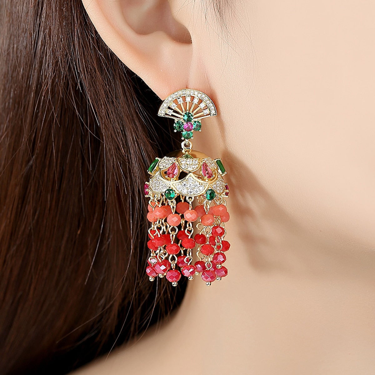 Tianjin Earrings - ANN VOYAGE