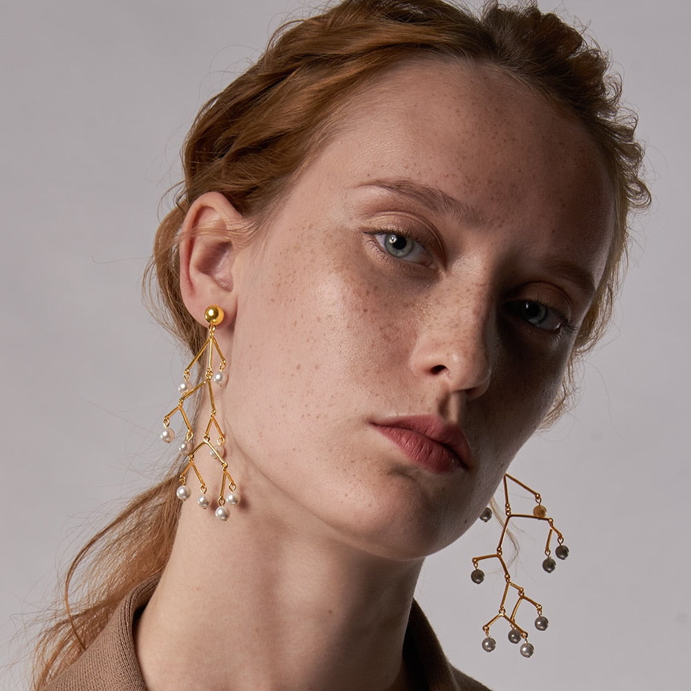 Mundelein Earrings - ANN VOYAGE