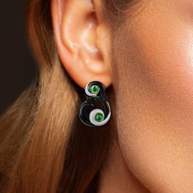 Hokksund Earrings - ANN VOYAGE