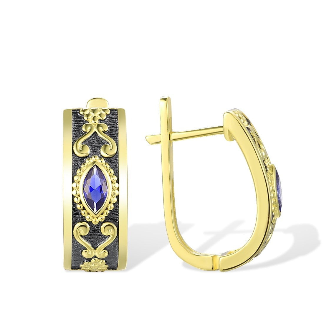 Zografou Earrings - ANN VOYAGE