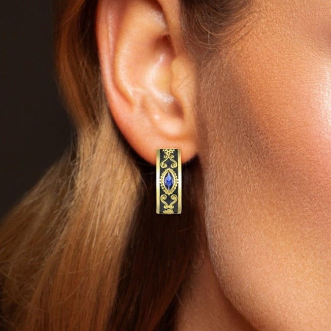 Zografou Earrings - ANN VOYAGE